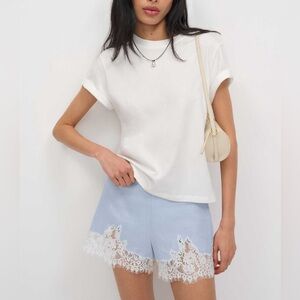 NWOT Reformation Fern Linen Short